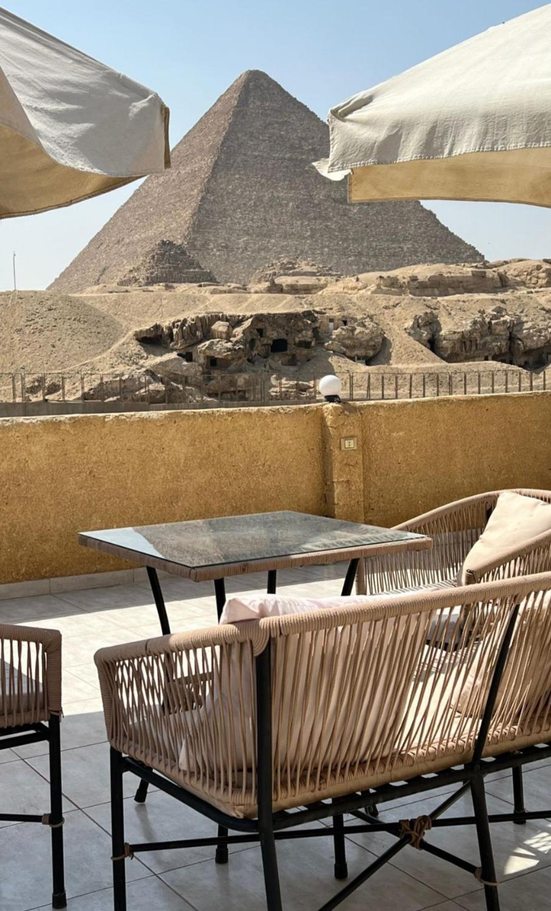 فندق Tamara Pyramids View Kafret el-Gabal المظهر الخارجي الصورة